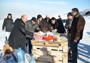 Palandöken e hafta sonu akını